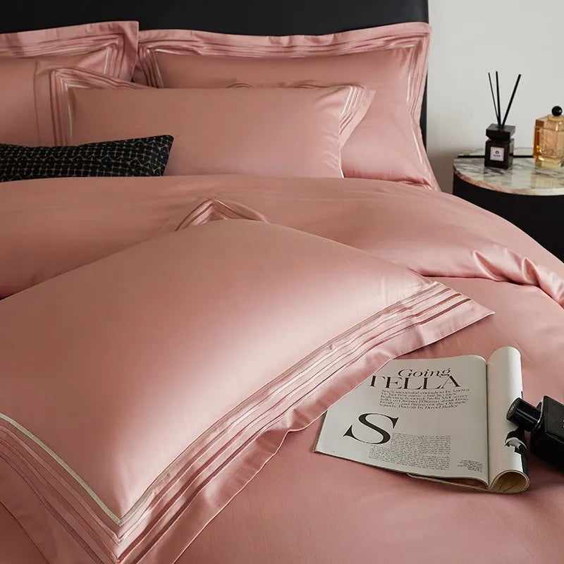 Triline Embroidered Duvet Set