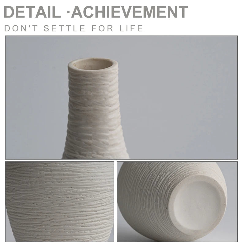ArcticBloom Ceramic Vase