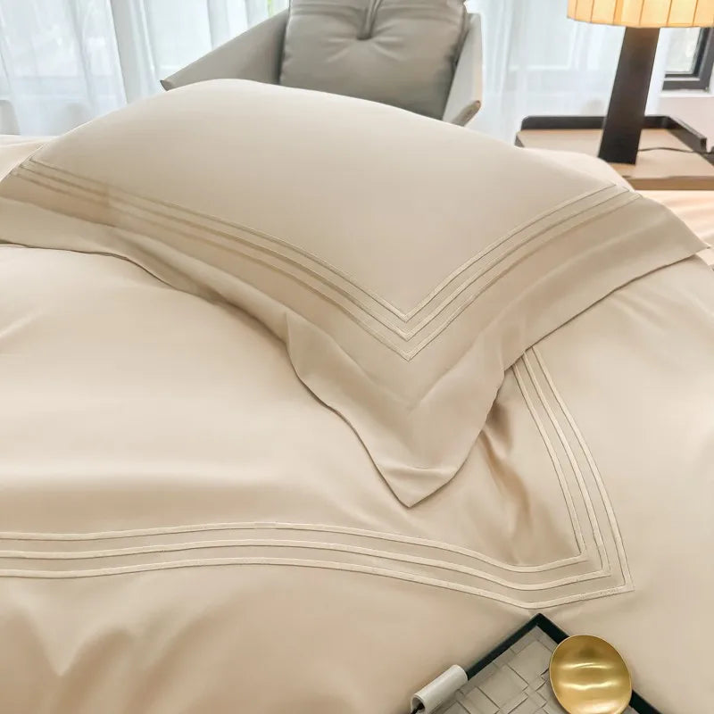 Triluxe Embroidered Duvet Collection