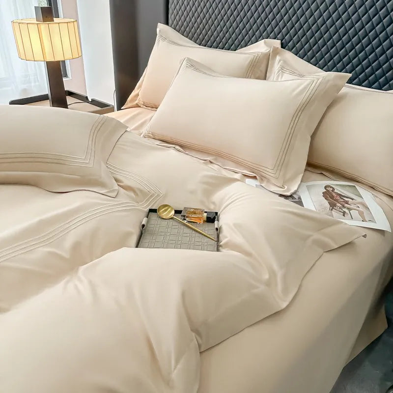 Triluxe Embroidered Duvet Collection