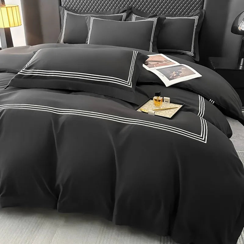 Triluxe Embroidered Duvet Collection