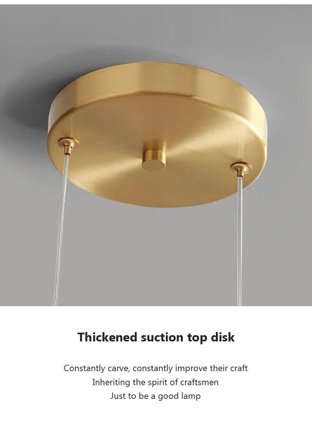 Modern LED Glass Pendant Light