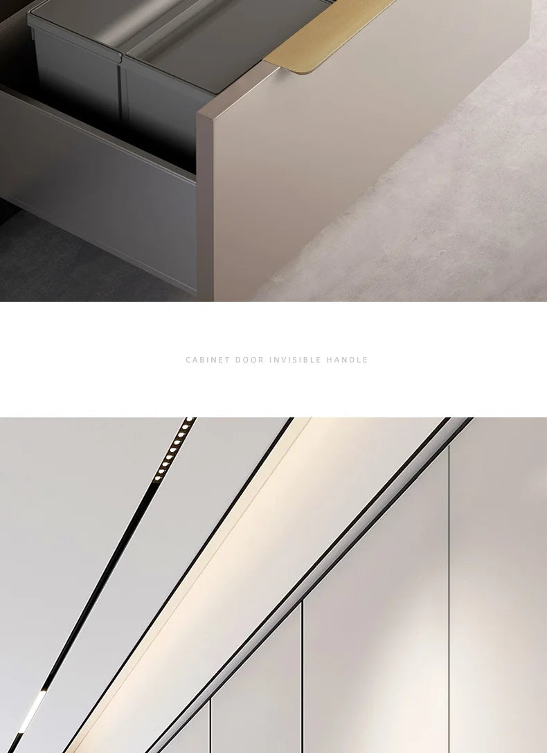 SleekEdge Invisible Black Door Handle