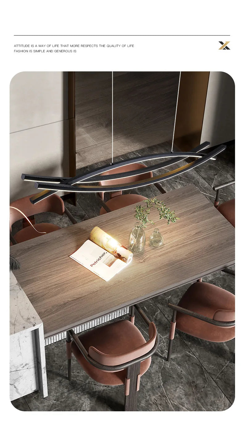 Elara Nordic Luxe Dining Chandelier